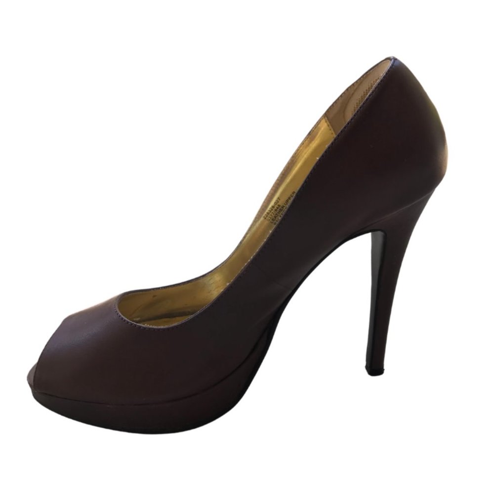 Brown Leather Heels